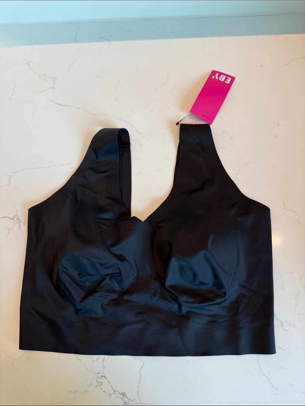 EBY Black Longline Seamless Bralette